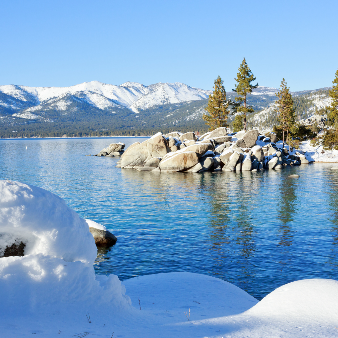 Lake Tahoe is a great destination for families who enjoy winter sports and stunning alpine scenery.